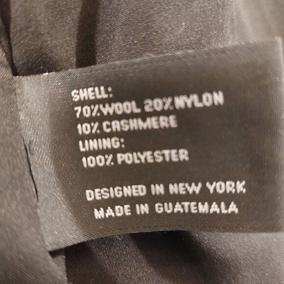 Intermix Double Breasted Tan Camel Vest Wool + Cashmere - Picture 6 of 6